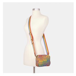 Coach, rainbow bag, Crossbody. Excellent condition.
